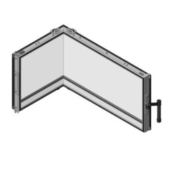 Dveře topeniště KV DYNAMIC R 3G S 72.44.42.21  
